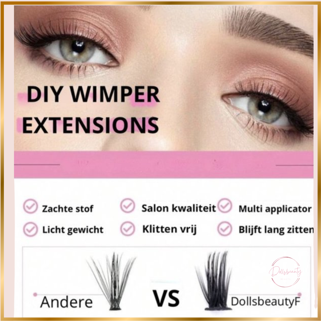 DIY LashSet Dollsbeauty Compleet