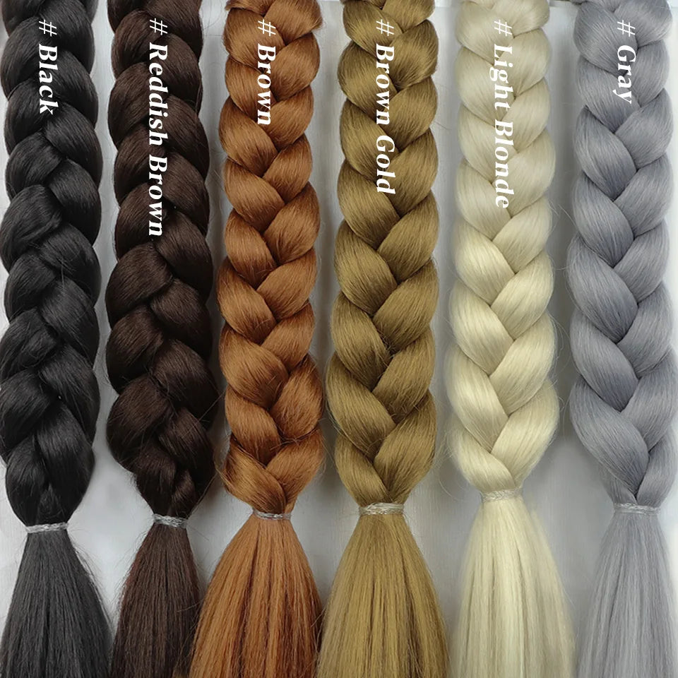 Luxe Braided Ponytail Haar Extensions