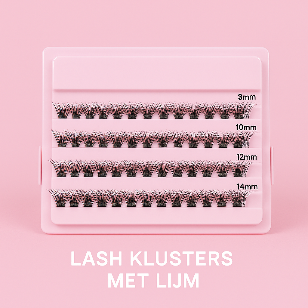 Wimpers Clusters - Met lijm herbruikbaar