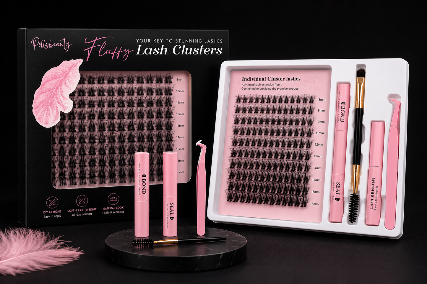 DIY LashSet Dollsbeauty Compleet