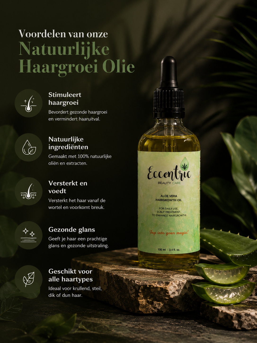 Aloëvera Golden Liquid Hairfood