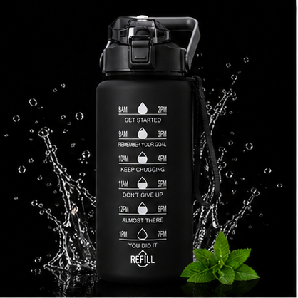 2 liter Motivatie Waterfles met Tijdmarkering