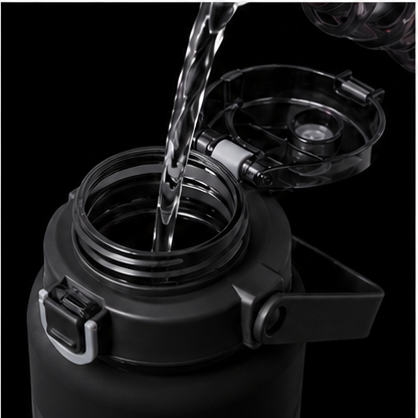 2 liter Motivatie Waterfles met Tijdmarkering