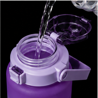 2 liter Motivatie Waterfles met Tijdmarkering