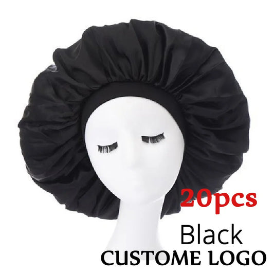 Custom Your Own Logo/design for your  Satin Bonnet Sleep